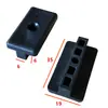 Hebilla de Plástico en Forma de T para Piso de Madera Plástica, Sujetador para Tablero de Madera Plástica, Accesorios de Plástico para Piso, Tornillos Pequeños de Cabeza de Acero Inoxidable