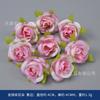 Flores Artificiales en Tonos Rosados, Tocado Floral, Decoración para Falda Hanfu, Flores de Seda, Horquilla para el Cabello de Estilo Antiguo, Accesorios Hechos a Mano DIY