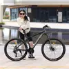 Bicicleta de Montaña Philip con Velocidad Variable, Todoterreno, Frenos de Disco de Aceite, para Adultos, Hombres, Adolescentes, Amortiguación, Carreras, Bicicleta para Estudiantes