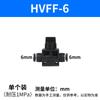 Conector preto válvula de mão pneumática traqueal intubação rápida HVFF4/ HVFF6/ HVFF8 /HVFF10 /12