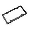 Comércio Exterior Novo Suporte de Placa de Licença de Fibra de Carbono Americana Produção Requintada Moldura de Placa de Licença Suporte de Placa de Licença Padrão Americano 2 Furos/4 Furos