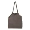 Bolsa de mano a cuadros vintage de gran capacidad, bolso de hombro versátil de moda de nicho para el día a día, bolsa de compras de estilo casual, bolso de axila