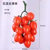 Rodaja de fruta de simulación limón rodaja de fresa mini simulación modelo de rodaja de fruta de plástico accesorios para pastel de cumpleaños