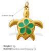 Moda Europea y Americana Versátil Diaria Tema Oceánico Colgante de Peces Pequeños de Perla para DIY Joyería sin Decoloración Estilo Ins Accesorios