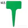 Etiqueta de Planta Suculenta para Jardim Plug-in em Forma de T Espessa Colorida Etiqueta de Flor de Jardim Marca Plug-in à Prova d'Água