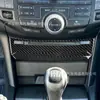 Adequado para 08-13 Honda Accord Modificação de Interior de Carro Painel de Conversão de CD Fibra de Carbono Adesivo Decorativo