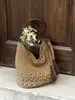 Bolso de Mujer Tejido Hueco con Borlas de Gran Capacidad Nuevo Verano 2026 Transfronterizo, Bolso de Playa, Bolso de Hombro Cruzado de Moda