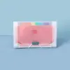 Carpeta de Acordeón A6 de 7 Compartimentos, Portadocumentos Impermeable de PP, Bolsa para Almacenamiento de Facturas, Carpeta para Certificados, Carpeta de Archivo con Pestaña Deslizante al por Mayor