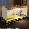 Envío Gratis en el Nuevo Tipo de Jaula para Perros Pequeños, con Una Habitación, Una Sala de Estar, Un Baño, Espacio Amplio, Inodoro Separado, Casa para Perros, Villa de Lujo