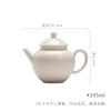Colección Serie Ceniza de Planta 2024 Color de Mineral Crudo Esmalte Juego de Té Kung Fu Tazón con Tapa de Literato Tetera Taza Accesorios Vintage