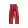 Ropa Vintage 2025 Invierno Pareja Moda Callejera Marca Simple Cálido Polar Pantalones Casuales Unisex Coloridos Pantalones Largos