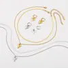 Brincos e colar com pingente de coração, estilo ins europeu e americano, moda, personalidade, joias retrô simples para mulheres, temperamento