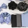 Tela tipo Mezclilla Accesorios para el Cabello DIY Scrunchies Tela Accesorios para el Cabello Accesorios Accesorios para Ropa Making Tiras de Tela