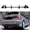 Aplicável ao Audi S3 8V versão hatchback tardia 2017-2020 lábio traseiro lábio traseiro lâmina traseira spoiler modificação transfronteiriça