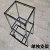 Fregadero de Cocina Simple de Acero Inoxidable, de un Solo/Doble Cubeta con Soporte, Fregadero para Lavar Verduras, Fregadero para Lavar Platos, Soporte para Lavabo, Otros