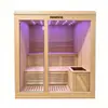 Madeira de abeto ferroso Importada Havria Aquecedor de sauna 6Kw + sistema de controle por microcomputador Personalizado para 2-4 pessoas