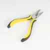 Alicates DIY Feitos à Mão, Alicates Economizadores de Esforço, Ferramentas Manuais para Ferragens, Mini Alicates de Bico Fino e de Corte Diagonal, Alicates com Cabo Bicolor