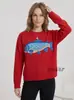 Suéter Pulôver de Tricô Longo Casual com Gola Redonda e Estampa de Novo Padrão, Moda Cruzada Europeia e Americana Outono/Inverno 2026