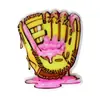 Amuletos para zapatos de goma suave de PVC con impresión UV temática de béisbol, estilo deportivo de dibujos animados, hebilla de zapato desmontable DIY, accesorios decorativos