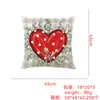 Almohada Día de San Valentín de Amazon Funda de Almohada Decorativa para Ambiente de Sofá Venta al por Mayor Letra Amor Estampado Almohada de Cabecera