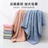 Toalla de Coralina Cuadrícula Toalla de Baño Absorbente Suave Secado Rápido Para Hombres y Mujeres Uso en Casa Estilo Nuevo No Suelta Fácilmente Toalla de Baño Engrosada