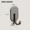 Gancho Magnético Fuerte para Puerta de Entrada Refrigerador Lavadora Microondas Horno Sin Taladro Fuerte Succión Gancho Reutilizable
