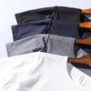 Camiseta de manga corta de malla de seda de hielo para hombre, de verano, fina, holgada, de talla grande, de secado rápido, transpirable, deportiva, con aire acondicionado, camiseta de media manga.