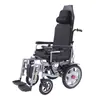 Silla de Ruedas Eléctrica para Personas con Discapacidad, Silla Plegable para Personas Mayores, Ayuda para Caminar Portátil de Cuatro Ruedas, Portátil Plegable con Batería de Litio