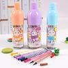 Criativo flutuante garrafa aquarela caneta 12 cores 36 cores lavável escova infantil pintura grafite caneta caneta arte caneta