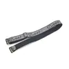 Banda Elástica Jacquard con Hilo Plateado 'Love', Correa Invisible Sin Costuras para Sujetador