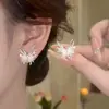 Aretes de Perla para Mujer, Aretes de Nicho Estilo Ins, Aros, Lujo Ligero, Sensación de Alta Gama, Aretes Versátiles de Celebridad de Internet, Aguja de Plata 925 al por Mayor