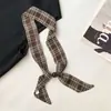 Bufanda de Seda con Patrón de Anacardo Retro y Cuentas Collar Cadena Larga Apilada para Suéter Accesorios de Atuendo de Viaje para Mujer de Sichuan
