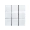Mosaico de azulejo de pared de fondo simple moderno material ordinario brillante lugar de baño piscina azulejo antideslizante al por mayor
