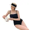 Directo de fábrica encaje negro retro francés simple triángulo talla única sexy delgado abdomen conservador aguas termales