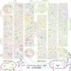 Daburucute Paquete Lindo Original JK Diario Japonés Jk Mano Cuenta Collage Material de Corte Rollo de Pegatinas