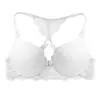 Sujetador Push-Up de Espalda Bella con Cierre Frontal Zeriluna en Múltiples Colores, Amigable con la Piel, Transpirable, Moldea el Cuerpo, Ropa Interior Push-Up de Espalda Bella sin Costuras