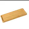 Bambu e Madeira Simples Quadrado Redondo Bandeja para Louças Suporte para Vasos de Suculentas e Flores Tapete para Café da Manhã e Café Tapete Isolante Antiderrapante Aprofundado para Vasos