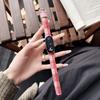 Adequado para pulseira Xiaomi 8/9 geração novo estilo ins coreano outono e inverno cauda chata pelúcia pelúcia xadrez pulseira criativa para mulheres