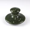Rodillo de Jade Oliva Herramienta Gua Sha para Salones de Belleza y Centros de Bienestar, Palo de Masaje de Pies para Masaje de Meridianos