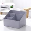 Caixa de Armazenamento Grande de Plástico para Bagunça de Mesa de Escritório, Joias, Cosméticos, Essenciais de Dormitório e Organização de Desktop