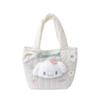 Bolso de mano de nicho lindo muñeco de máquina de garra de dibujos animados nuevo de aspecto atractivo algodón plumón otoño e invierno bolso cuadrado pequeño otoño e invierno
