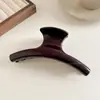 Atacado de acessórios de cabelo Dongdaemun Coreia: Grampos de cabelo da nuca da moda para mulheres, presilhas tubarão de alta qualidade e requintadas
