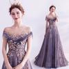 Vestido de Banquete para Mujer 2026 Nuevo Estilo Reunión Anual Cumpleaños Pasarela Anfitrión Actuación Coro Actuación Vestido de Noche Europeo y Americano