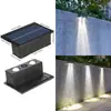 Luz de Jardim Solar Holofote Transfronteiriça Exterior à Prova d'Água Decoração de Atmosfera Arranjo Lavador de Parede Varanda Acende Automaticamente após o Anoitecer