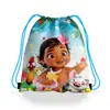 Mochila Infantil Moana Bolsa com Cordão Bolsa de Armazenamento Portátil para Crianças Bolsa Tote de Poliéster Bolsa com Cordão Necessaire com Cordão