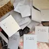 Brincos Personalizados Gancho Curvo Cartão de Embalagem para Joias Gancho Adesivo de PVC Cartão Traseiro para Brincos Exibidor de Joias Pendurado Impressão de Cartão de Papel