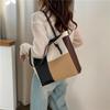 Nuevo bolso tote de gran capacidad para ir al trabajo, bolso de axila para mujer, nuevo bolso de hombro portátil de otoño 2022, bolso grande con textura