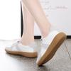 Comércio exterior exportação sola grossa sapatos de treinamento alemães femininos novos sapatos brancos muffin aumentaram todos os jogos esportivos sapatos casuais sapatos de prancha vintage