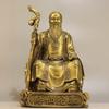 Decoración de estatua de latón del Dios doctor Hua Tuo Museo de Medicina China Farmacia Maestro hada Hua Tuo Rey de la Medicina Santo médico culto estatua de cobre venta al por mayor