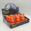Linterna de Calabaza LED de Esqueleto de Halloween Decoraciones para Fiesta del Festival de Fantasmas Atrezzo para Montaje de Escena de Ambiente